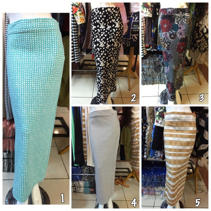 Rok span maxi abstrak