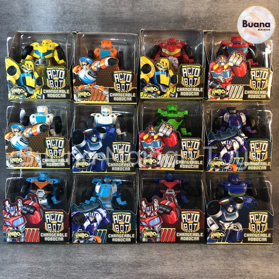 MAINAN ANAK COWO COWOK FIGURE ROBOT ROBOTAN AUTOBOT MINI TRANSFORMER