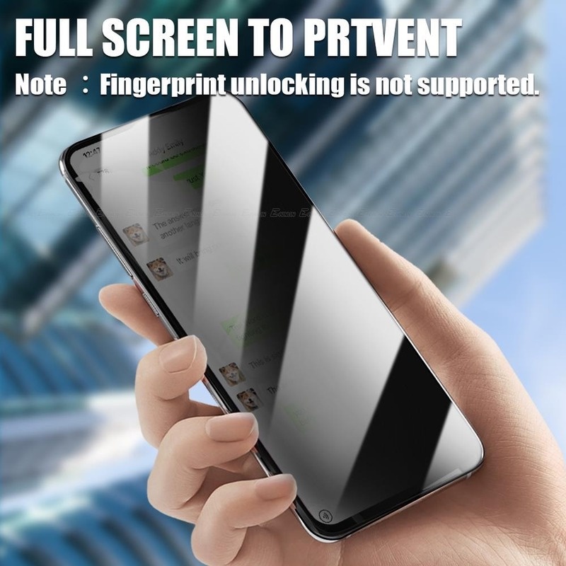 Pelindung Layar Tempered Glass Anti Spy Tahan Gores Untuk Xiaomi 11T / 11T Pro / 11 Lite