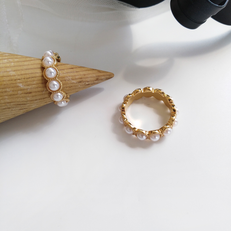 Pearl Ring Simple Fashion Accessories