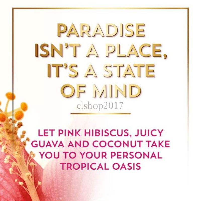 BBW HIBISCUS PARADISE GIFT SET PAKET BATH &amp; BODY WORKS