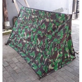 Tenda Perorangan Loreng TNI Tenda Parasit Satu Orang