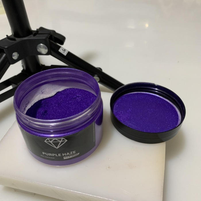 

SINGLE TONE PURPLE HAZE MICA POWDER PIGMENT BLACK DIAMOND ORIGINAL 5GR