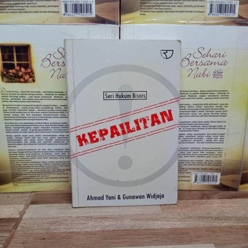 

BUKU ORIGINAL - SERI HUKUM BISNIS KEPAILITAN