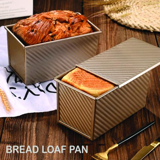 

Loyang Roti Tawar Anti Lengket - Bread Loaf Pan Anti Stick 450 gr READY STOK