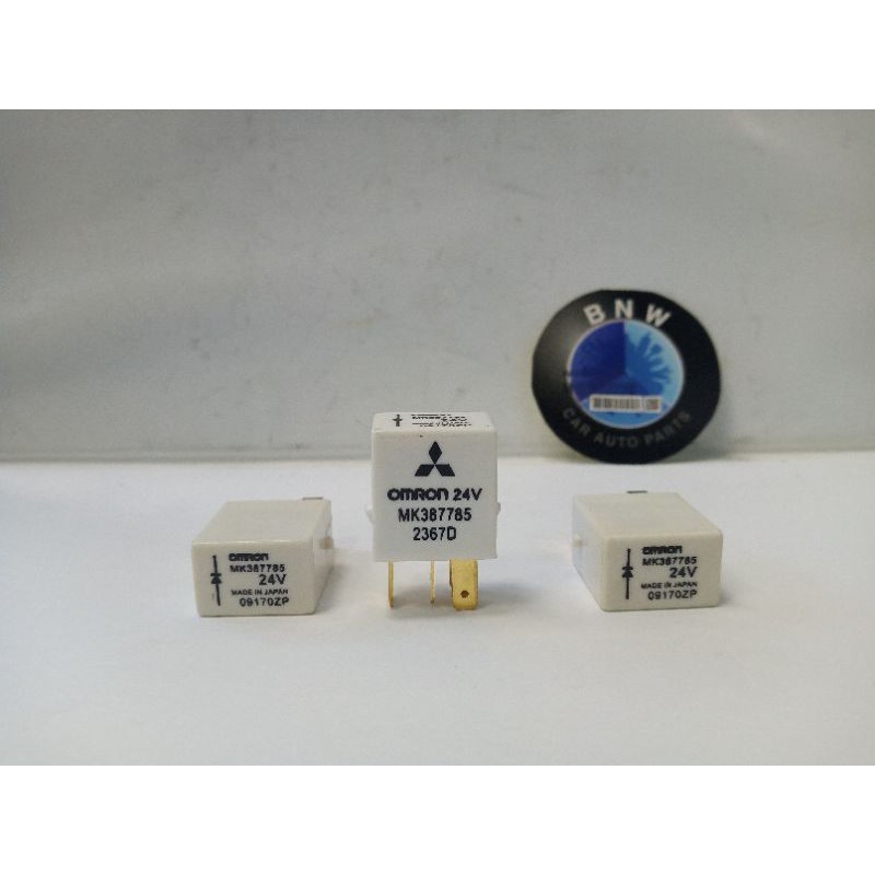 RELAY POWER LAMPU OMRON 24V KAKI 5 PS125 TURBO CANTER MADE IN JAPAN