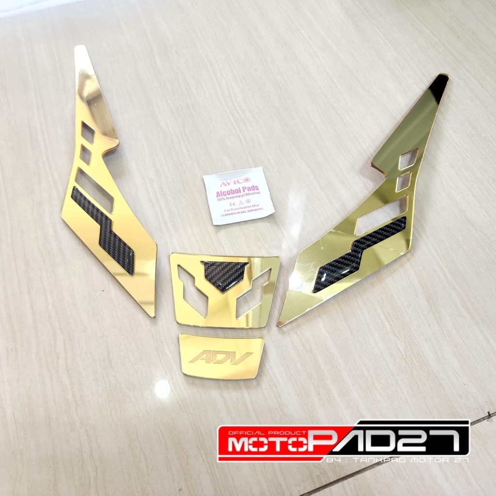 motopad27 garnish alis body depan honda adv 160 akrilik