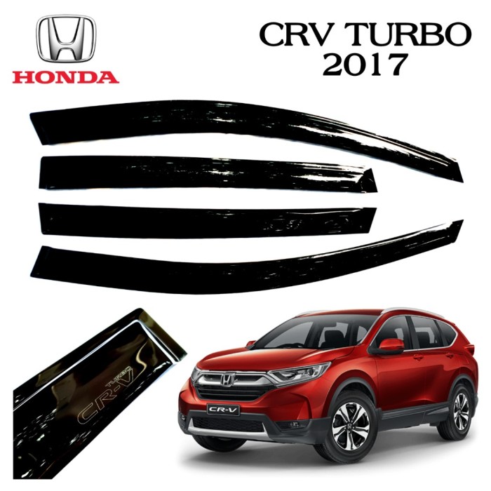 TALANG AIR MOBIL HONDA CRV TURBO 2017 MODEL SLIM AKRILIK HITAM