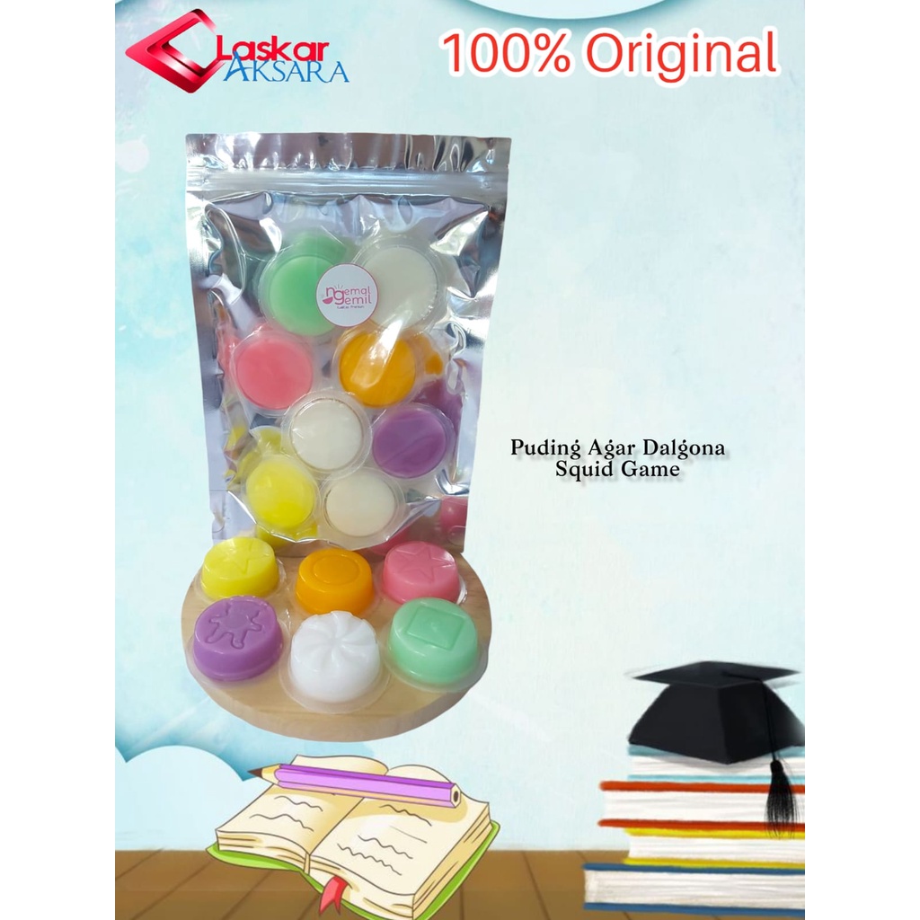 

Puding Agar Dalgona / Premium