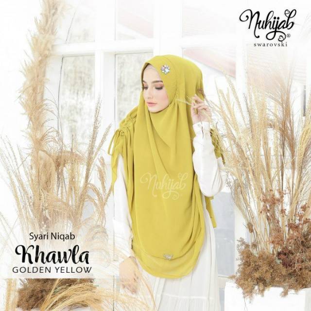 Jilbab Syar'i Cadar - Syar'i Niqab Khawla By Nuhijab Original