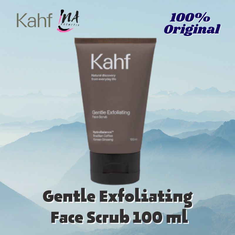 Jual Kahf Gentle Exfoliating Face Scrub 100 ml Shopee Indonesia