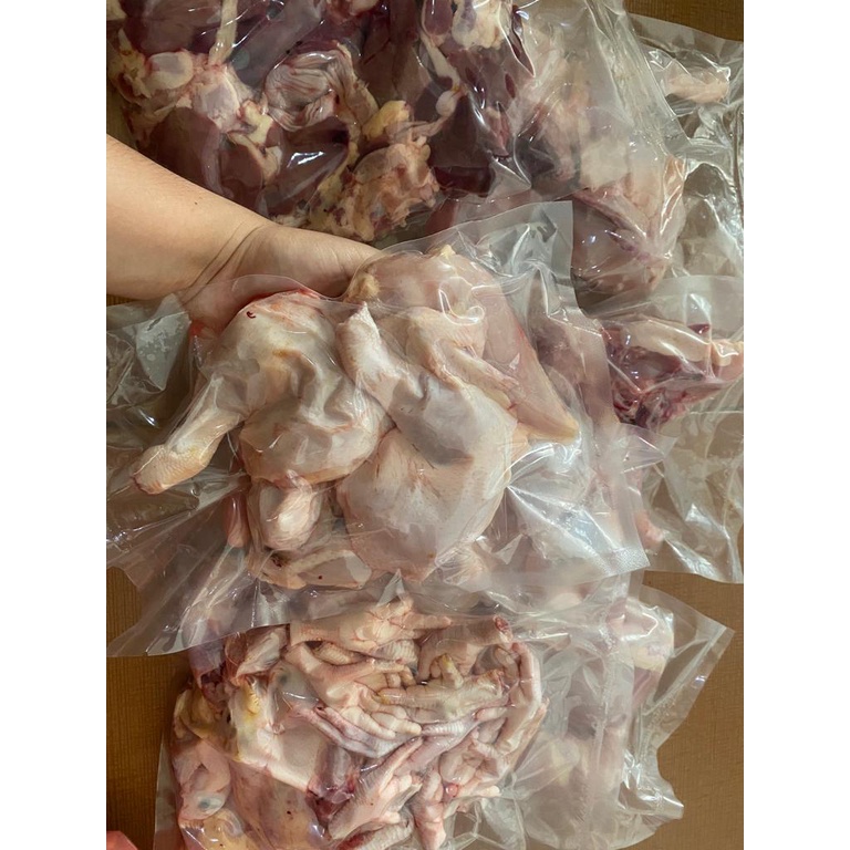 

Ayam Potong Broiler FRESH 1,9 - 2 Kg UTUH BESERTA DALEMAN