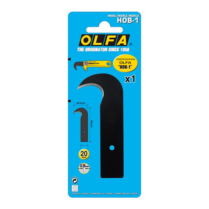 

Refill Cutter HOK-1 Spare Blade HOB-1 (1pcs per pack) Olfa