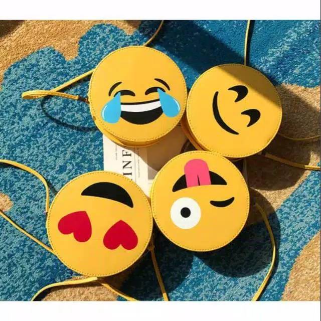Jual SLING BAG EMOTICON/TAS EMOJI Indonesia