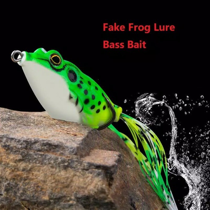 Umpan ikan gabus toman kodok hijau popper lure katak mancing pancing