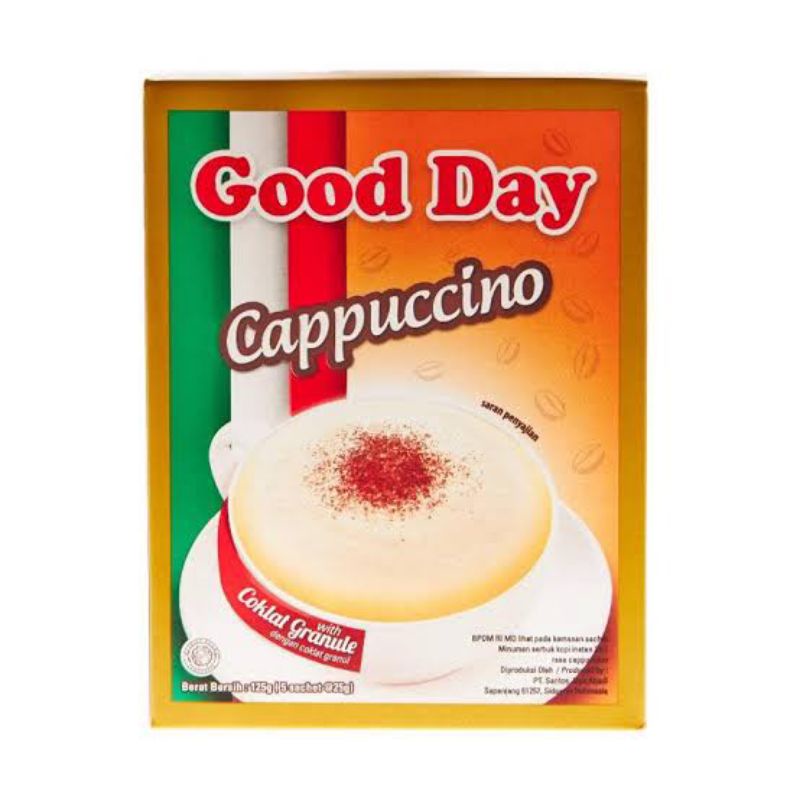 

kopi good day cappucino 1 renteng