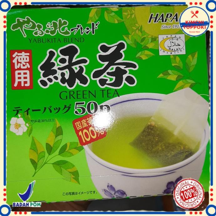 

Jual Hafada Yabukita Blend, Japanese Green Tea Bag 100 Gram Teh