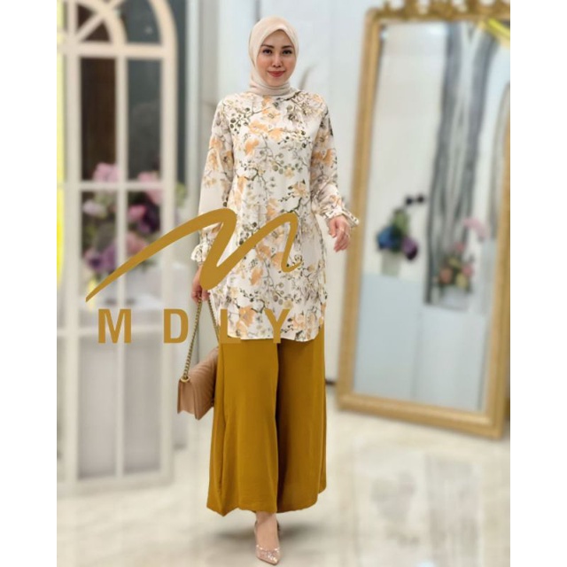 Baju Setelan Wanita Terbaru Kania Set By Mdly Gold