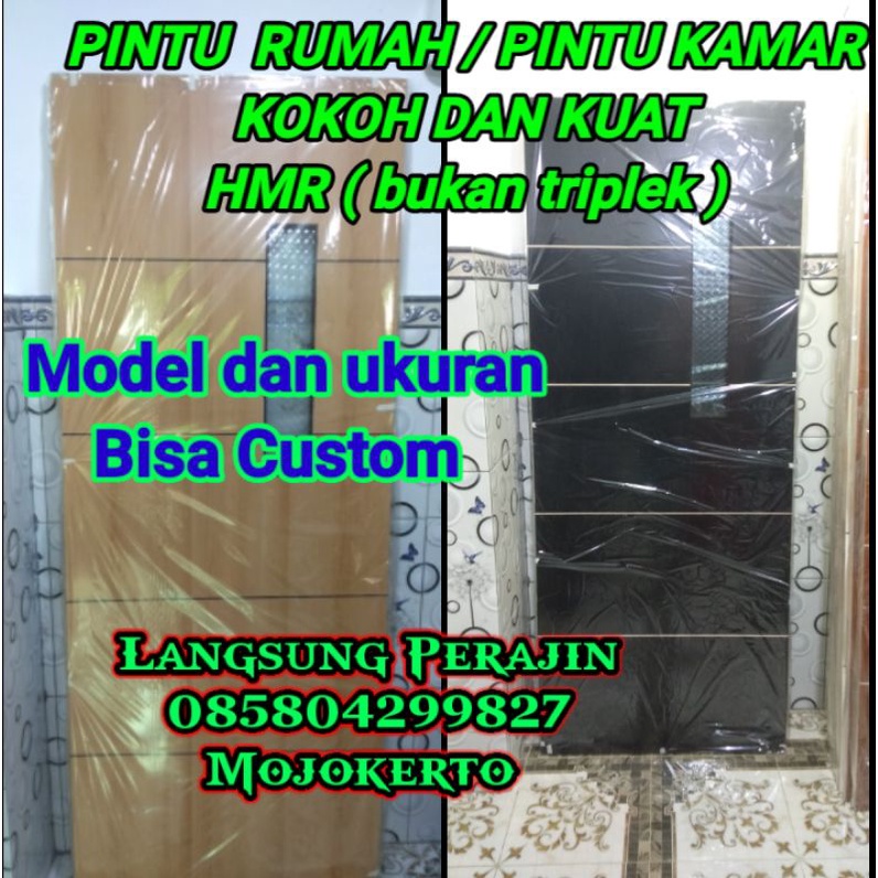 Pintu Kamar sudah ada lubang kunci / Pintu Rumah / Pintu Minimalis / Pintu Murah