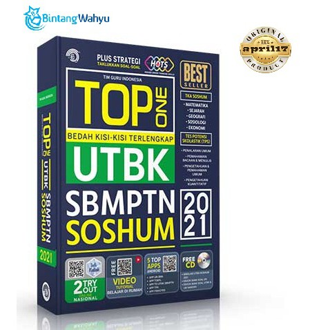 TOP ONE UTBK SBMPTN SOSHUM 2021 + CD