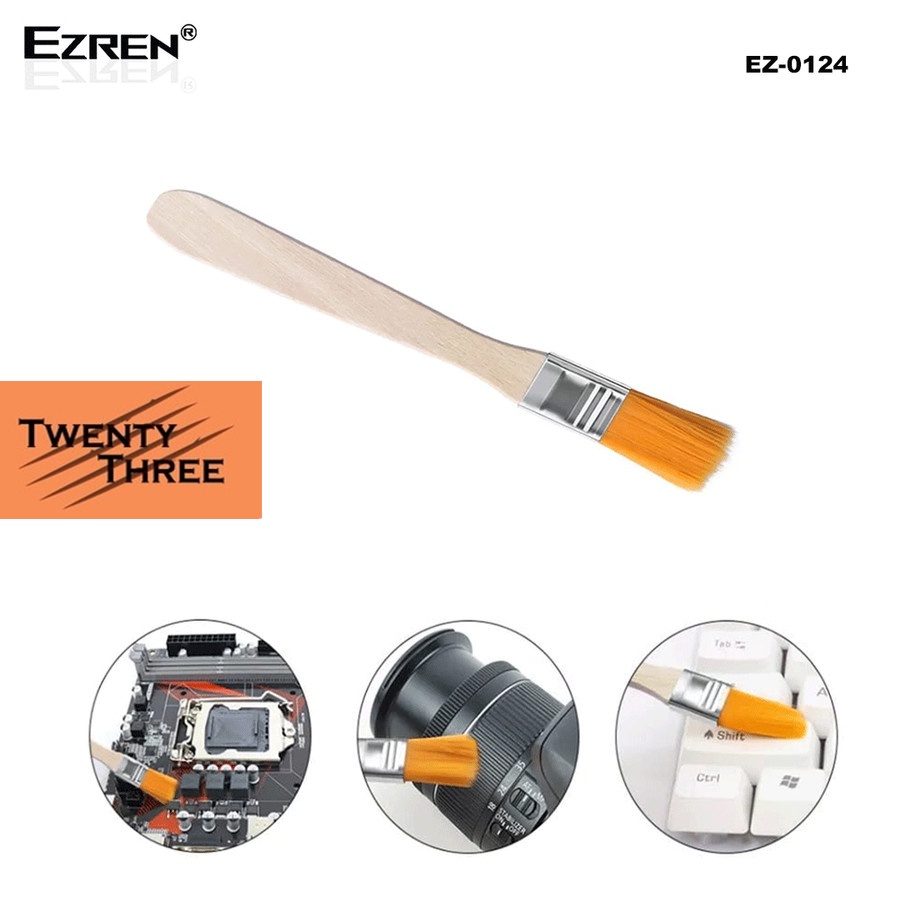 

Ezren EZ-0124 Pembersih Cleaning Brush Kuas Halus Cat Air Minyak Lukis