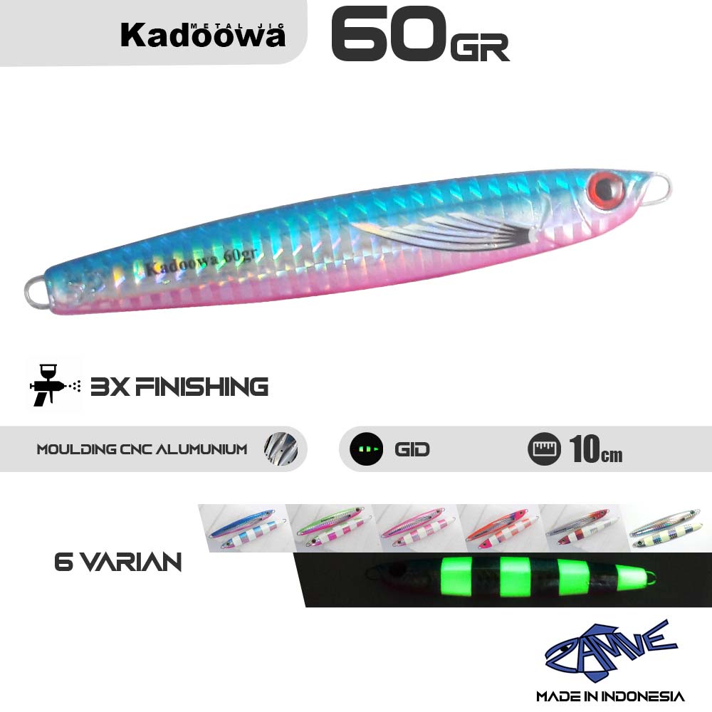 Metal Jig Zamve Kadoowa 60Gr Metal Jig 60Gr Metal Jig 60Gram