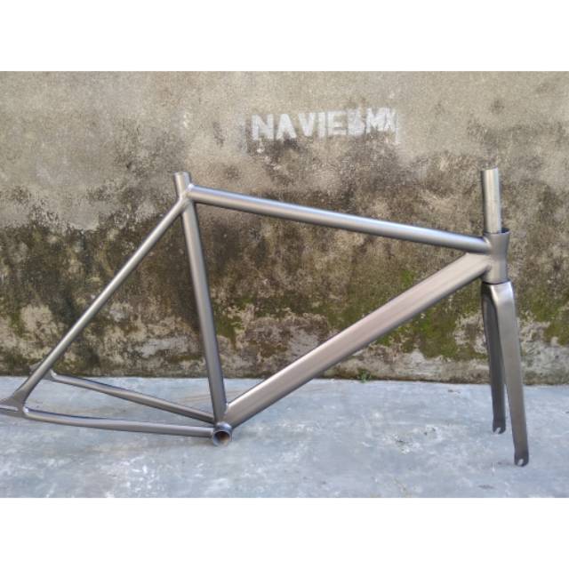 Frame set fixie custom gray