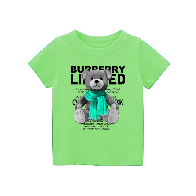 Burberry T-shirt anak Catoon combat Usia 1-8 Tahun