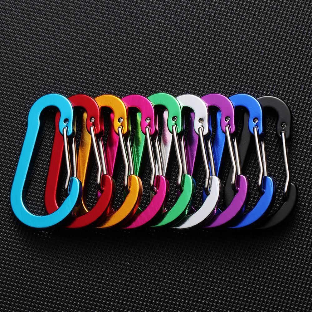 Pineapple 5pcs Lock Buckle Tools Outdoor Ransel Carabiner Gantungan Kunci