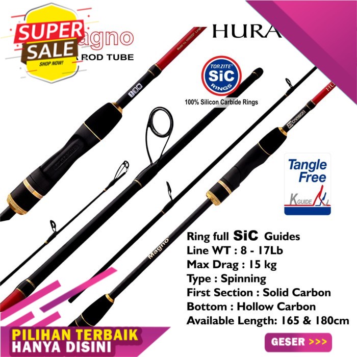 Joran Pancing Rod Magno Huracan 562SP  602SP