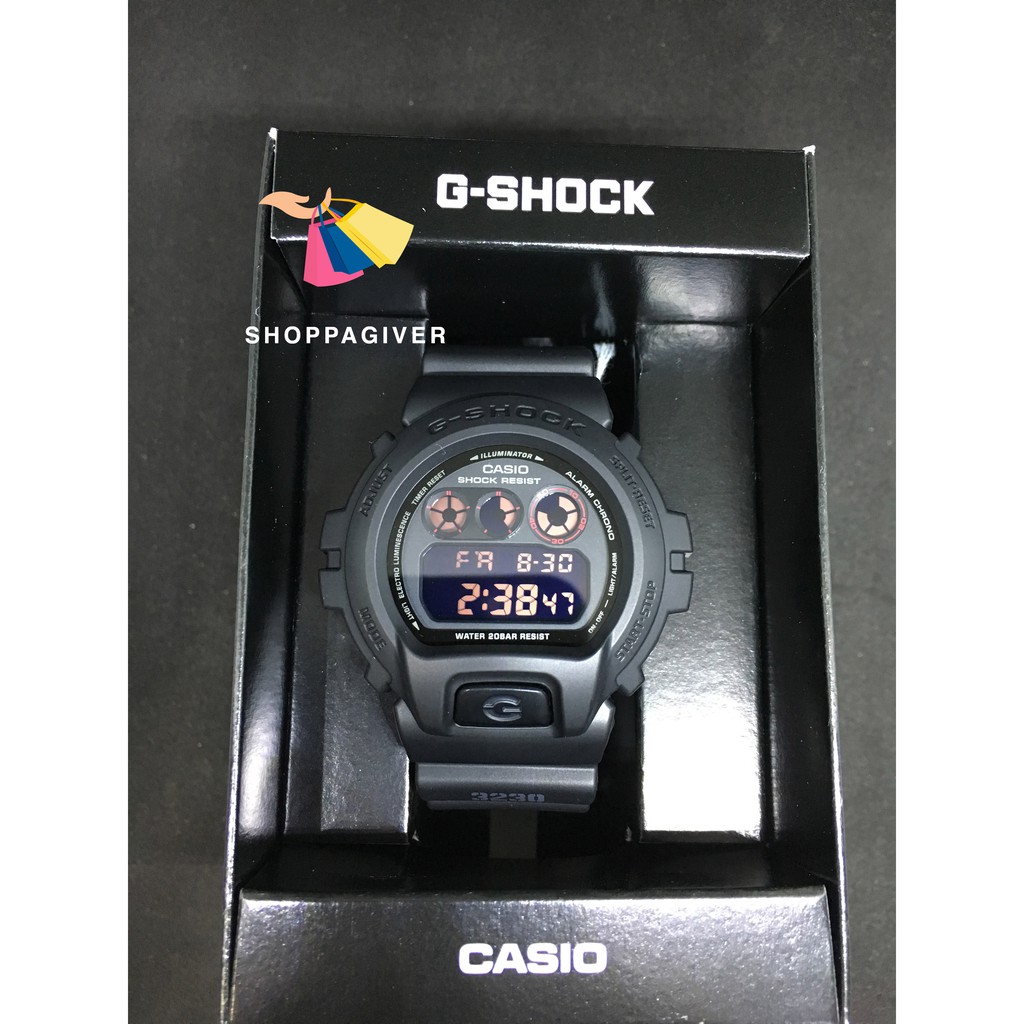 JAM TANGAN ORIGINAL CASIO G-SHOCK DIGITAL DW-6900MS / DW-6900MS-1D/DW-6900MS-1DR BERGARANSI