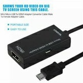 Adapter Converter Micro USB to HDMI - MHL