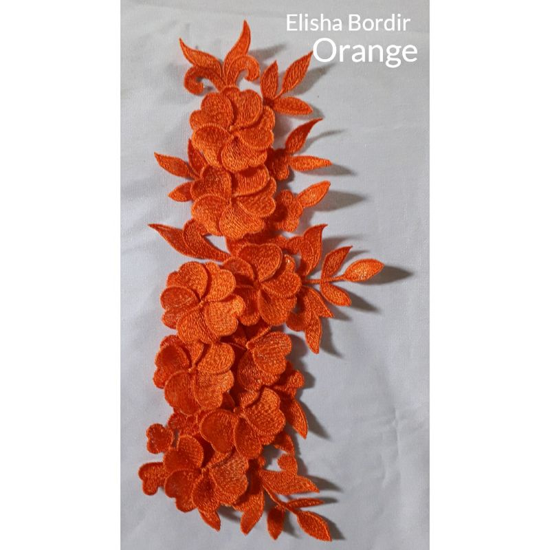 Corsage Bordir aplikasi Aksesoris  buat kebaya/kebaya wisuda/gaun pengantin