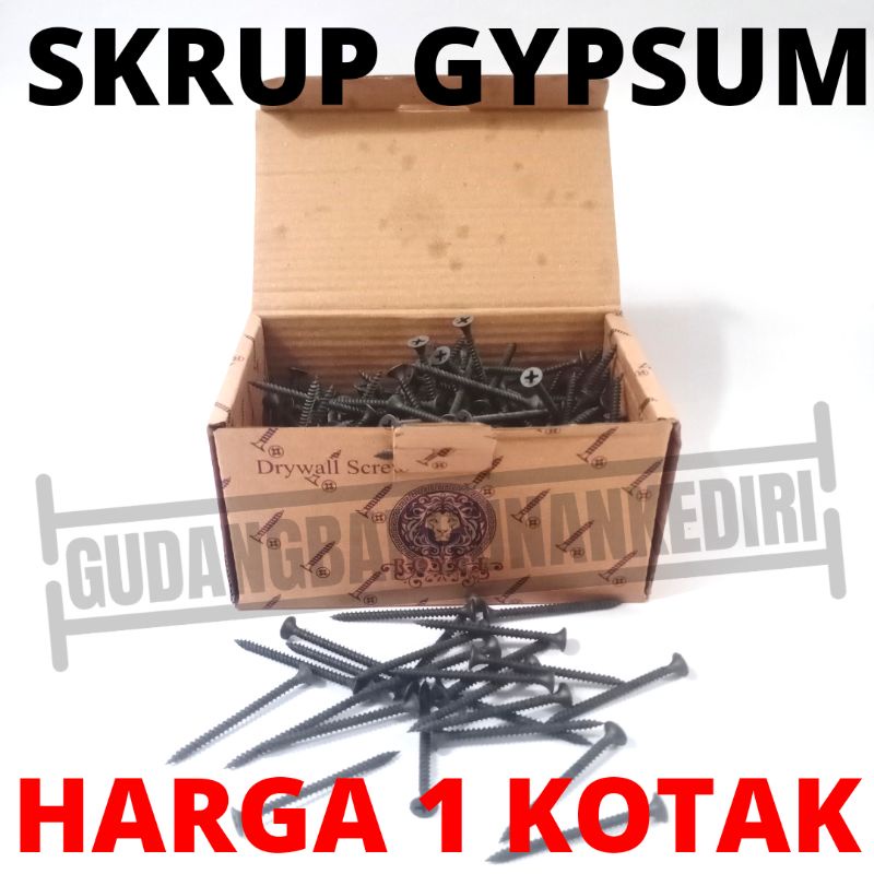 sekrup skrup gypsum gipsum baja drywall 3/4&quot; 1&quot; 1 1/4&quot; 1 1/2&quot; 2&quot; royce million