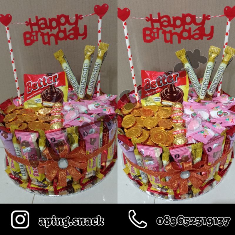 

snack tart happy birthday/anniversary