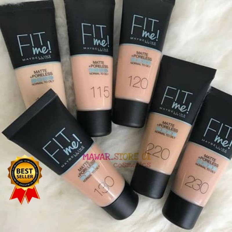 Maybelline Fondation Fit Me Tube