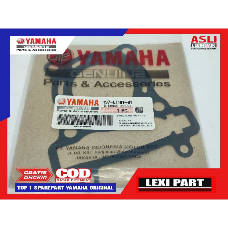 Packing Cylinder Head Jupiter MX Original Yamaha 1S7-E1181-01