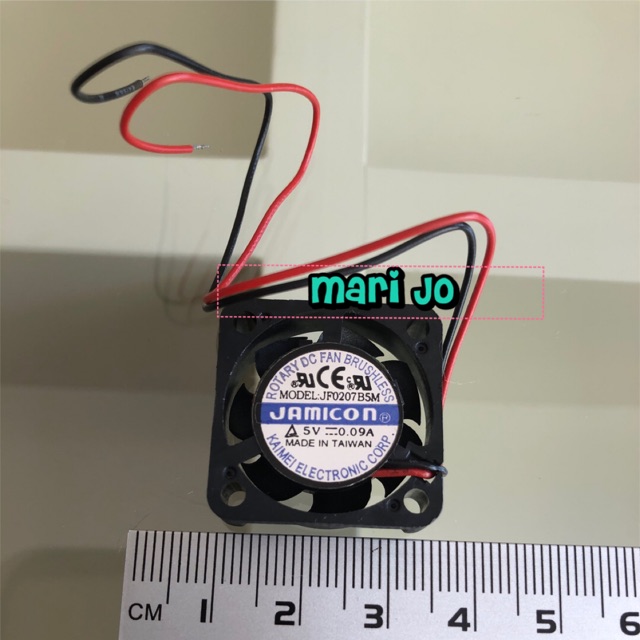 Cooling Fan Mini DC 5V 2,5cm Jamicon