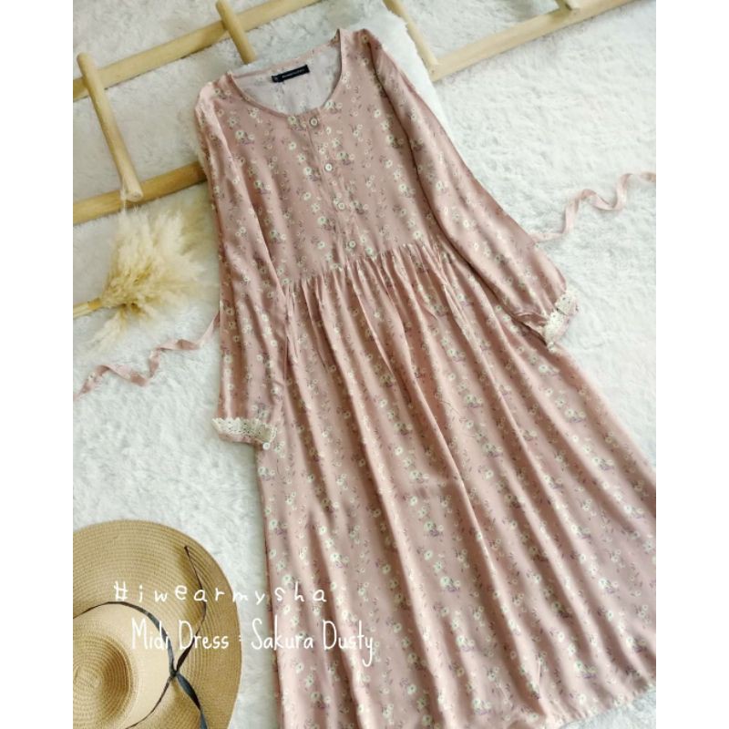 Midi dress & Dress Sakura IwearMysha (tunik ,long tunik)