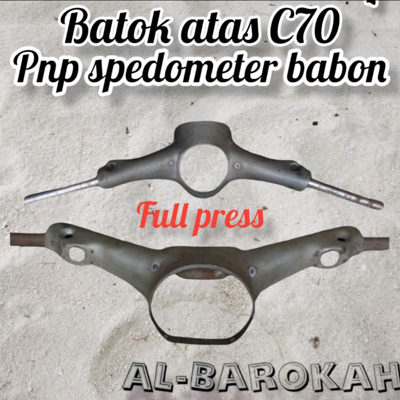 batok kepala atas C70 racing PNP speedometer babon digital