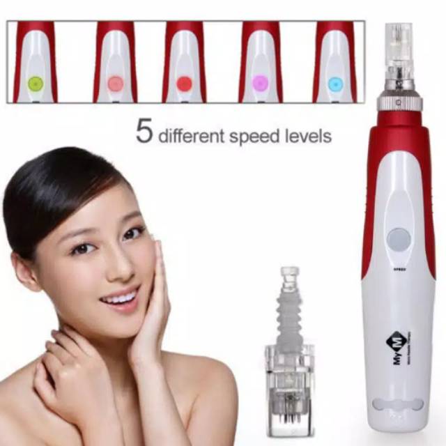 Derma Pen Mym BB GLOW / MTS / MY.M Penghilang Bopeng Dermapen / sulam / my m / mts