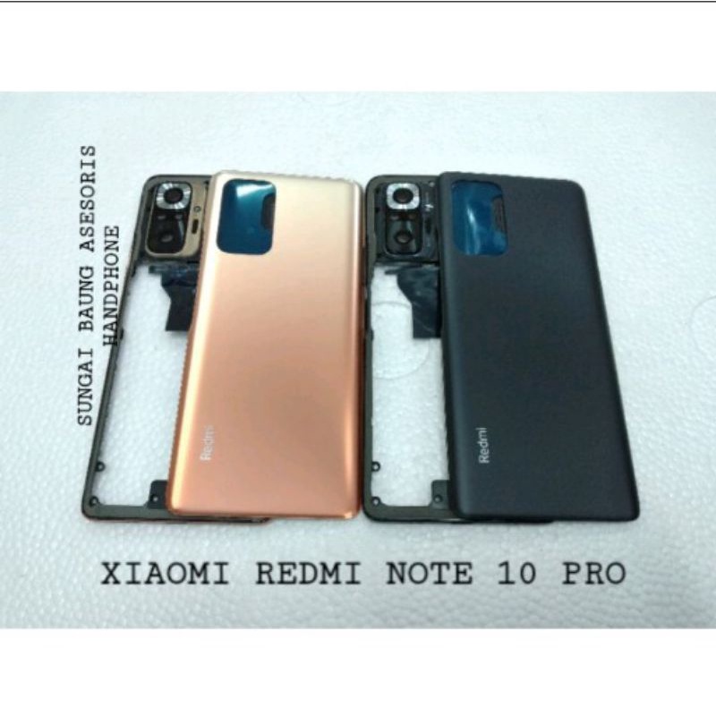 Bazel + Backdoor Redmi Note 10 Pro Back Cassing Kesing Xiaomi Redmi Note 10 Pro