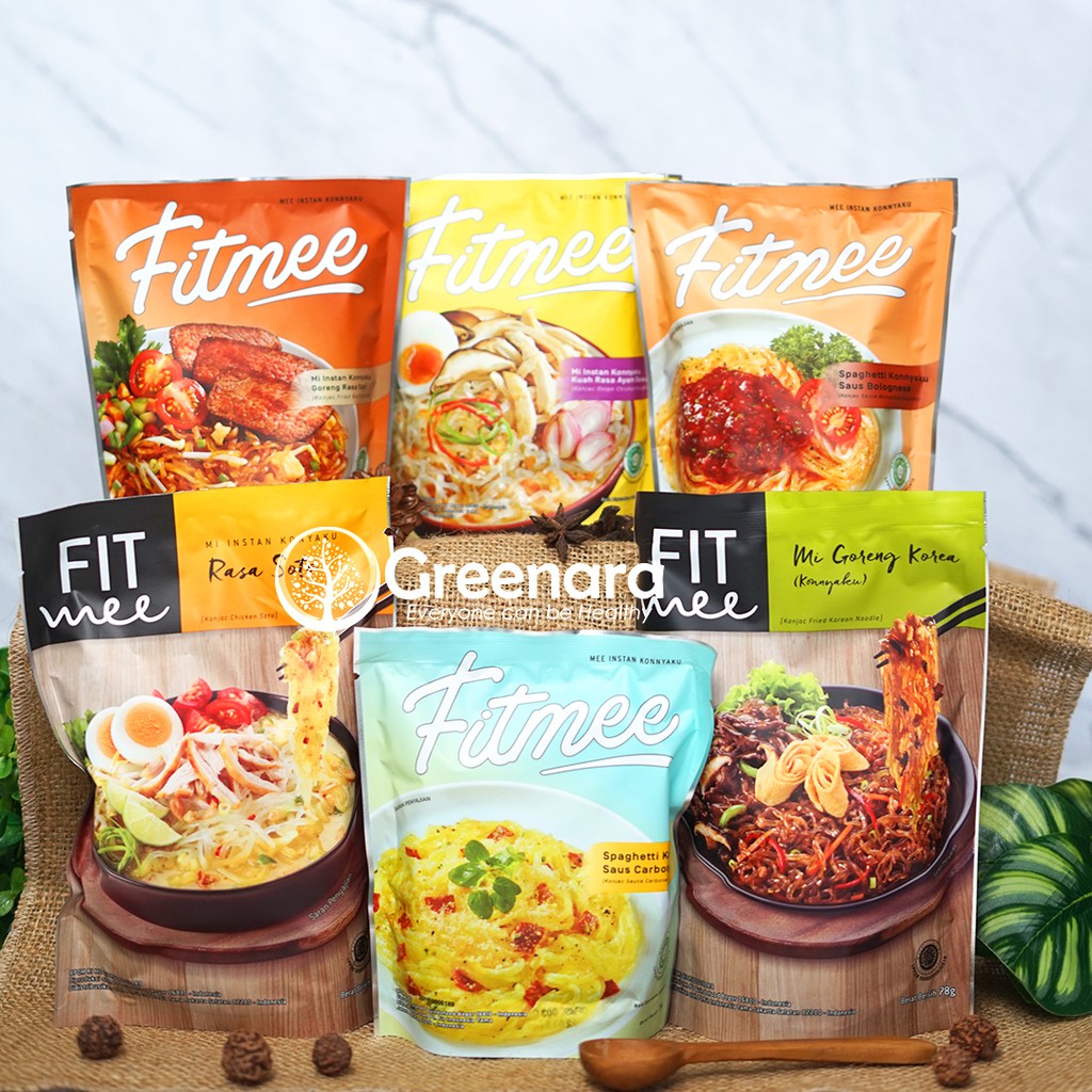 

Alsiha Sehat Alami Organik FITMEE Mie Instant Low Carbo / Fit Mee Pasta