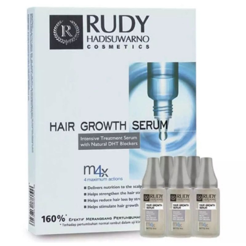 Paket Rudy Hadisuwarno 3 in 1 ( Hair Tonik Rudi 100 ml + Shampo Ginseng 200 ml + Hair Growth Serum 6 Botol ) Mengatasi Rambut Rontok Original 100% Penumbuh Rambut Mengatasi Kebotakan