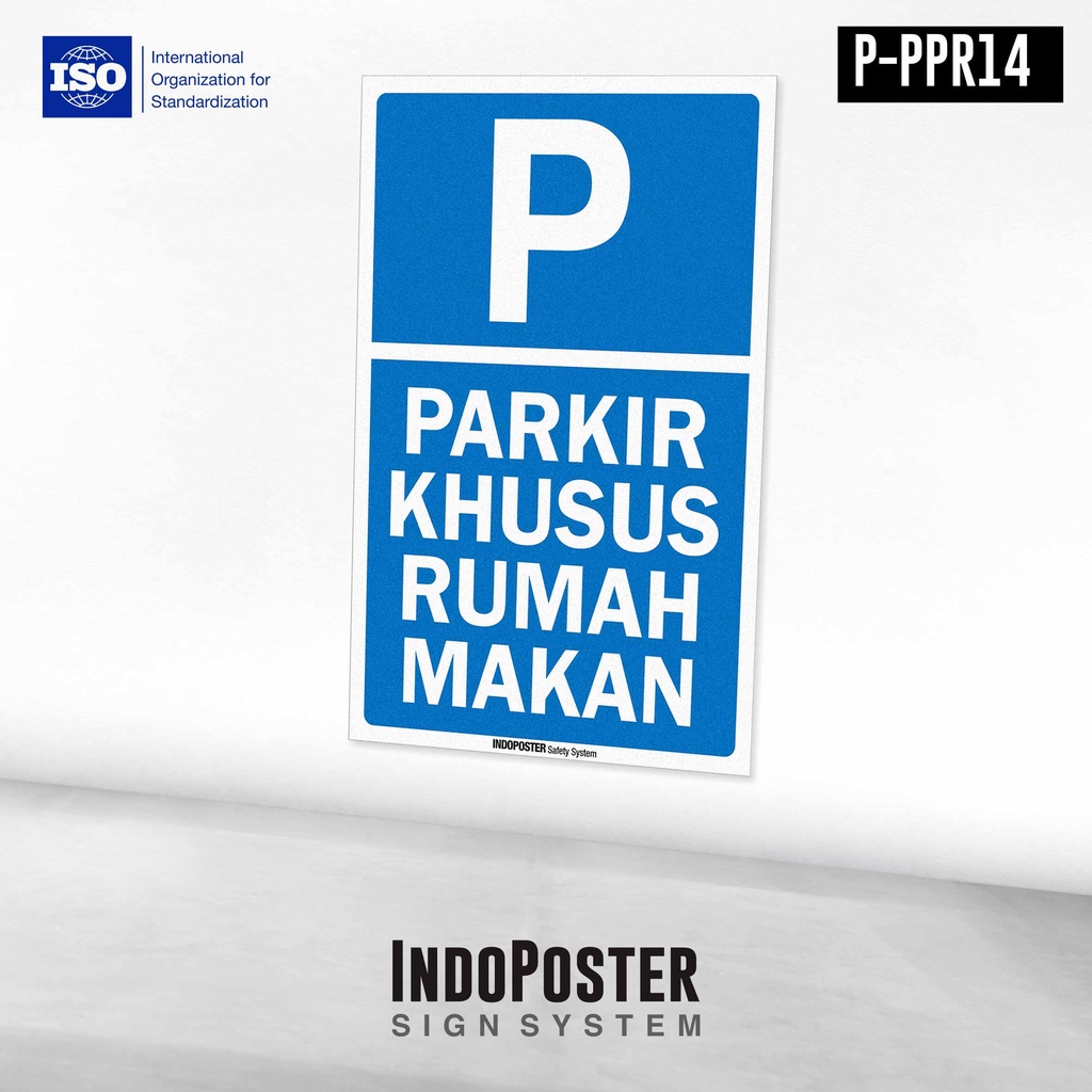 

Stiker Sign Parkir Rumah Makan