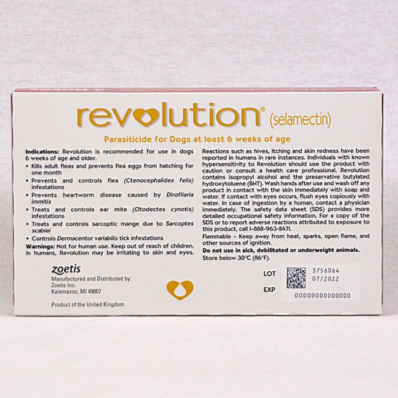 

REVOLUTION Obat Kutu Anjing RED 1,0ml 1pcs
