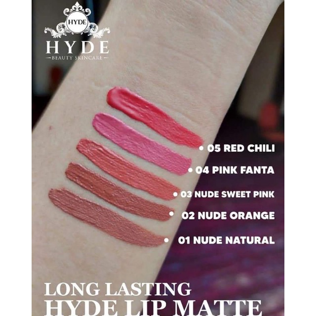 Lipstik Hyde Beauty Ori anti air