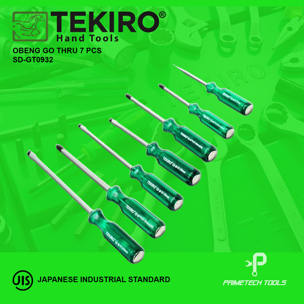 TEKIRO OBENG GO THRU 7 PCS SD-GT0932