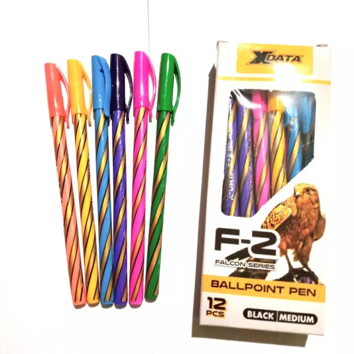 

XDATA F-2 Bolpoin Black (Pack)
