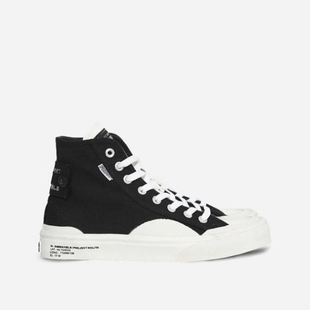 SEPATU NOLITA HIGH NOIR BLACK(W.Essentiels X Poison Street) BNIB